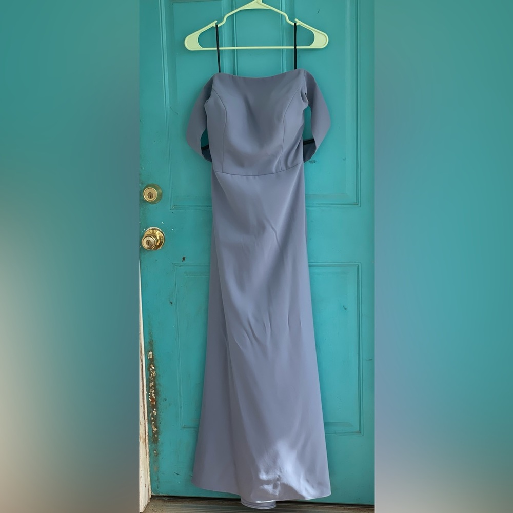 Dessy Bridesmaids Dress - Blue - size 10